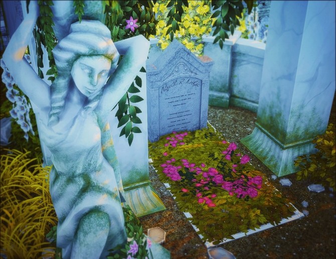 Sims 4 Cemetery at Nyuska