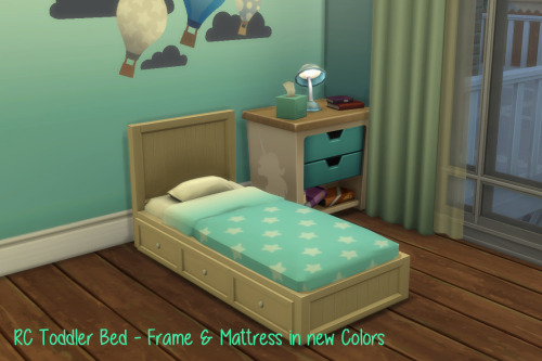 Sims 4 RC Toddler Bed at ChiLLis Sims