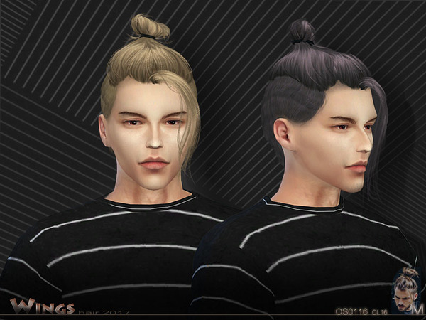 Sims 4 HAIR OS0116 M by wingssims at TSR