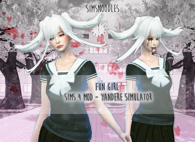 Sims 4 Fun Girl Hair at SimsNoodles