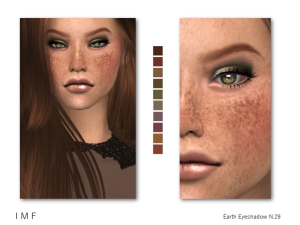 Sims 4 IMF Earth Eyeshadow N.29 by IzzieMcFire at TSR