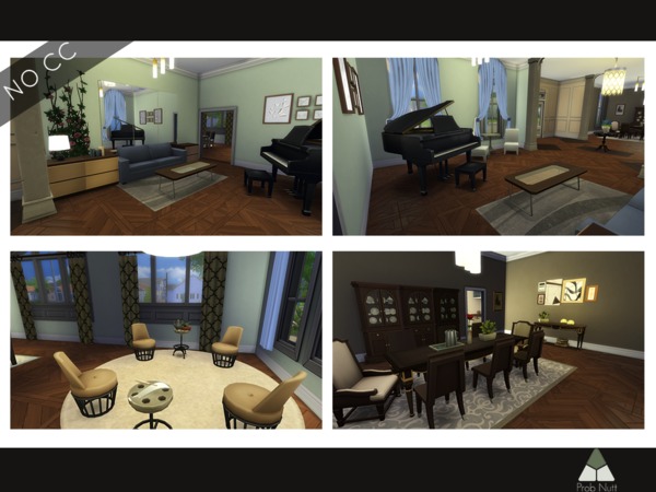 Sims 4 Lexington house by ProbNutt at TSR
