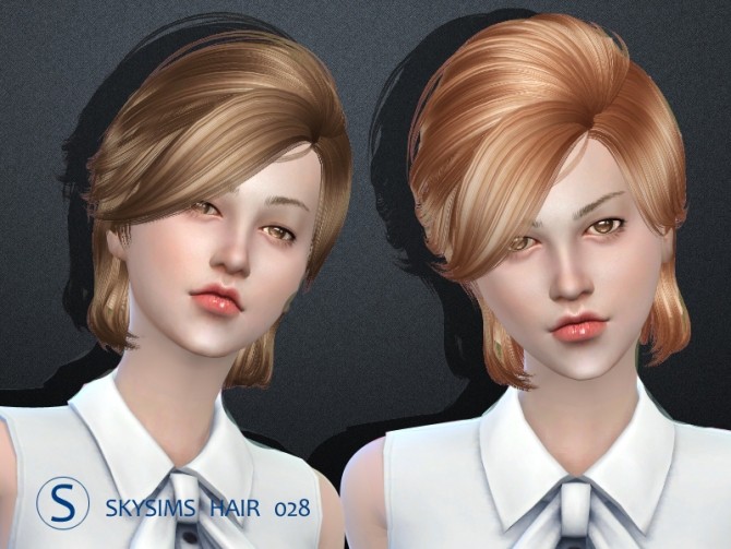 Sims 4 Skysims hair 028 Female&Male (Pay) at Butterfly Sims