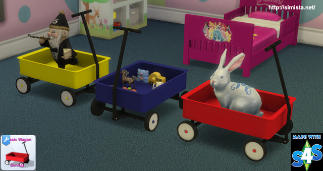 Sims 4 Classic Toy Wagon at Simista