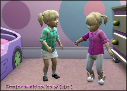 Sims 4 Toddler Shirt Edited at Julietoon – Julie J