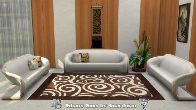 Sims 4 SURYA rugs by Guardgian at Khany Sims
