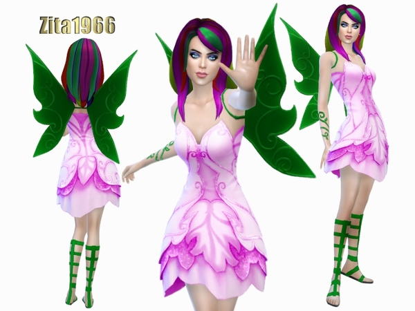 Sims 4 The Tree Fairy set by ZitaRossouw at TSR