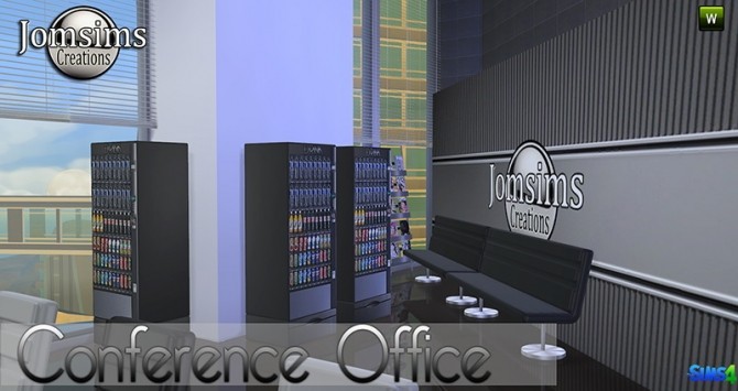 Sims 4 Conference Office at Jomsims Creations
