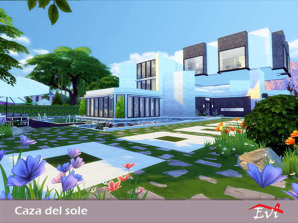Sims 4 Caza del sole by evi at TSR