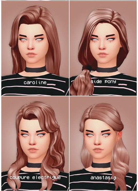 Sims 4 Hair dump at Seven Sims