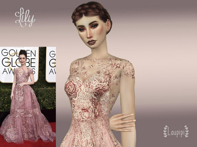 Sims 4 Lily gown at Laupipi