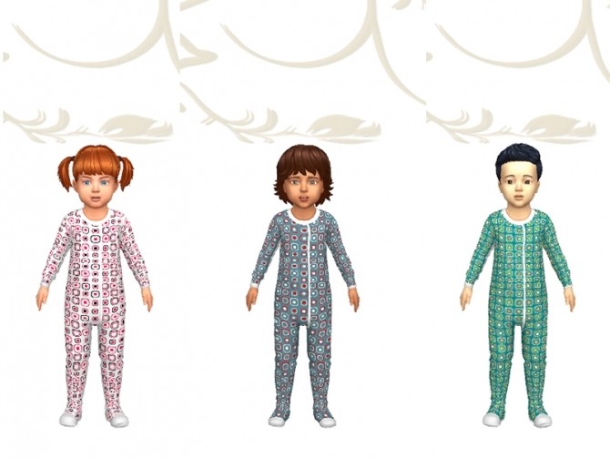Sims 4 Monoma pajama by Fuyaya at Sims Artists
