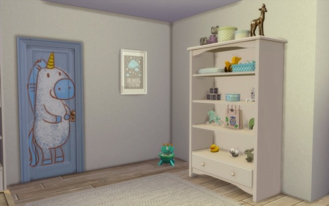 Sims 4 Nursery by Bloup at Sims Artists