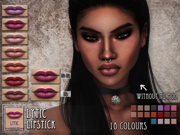 Sims 4 Lytic Lipstick by RemusSirion at TSR