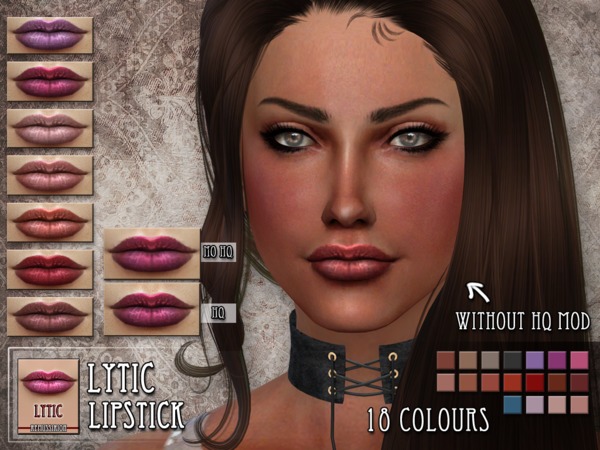 Sims 4 Lytic Lipstick by RemusSirion at TSR