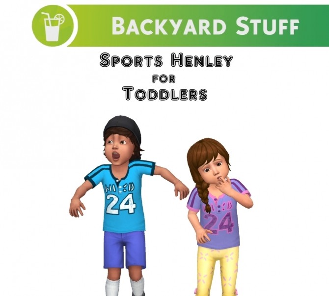 Sims 4 Sports Henley for Toddlers by VentusMatt at Mod The Sims