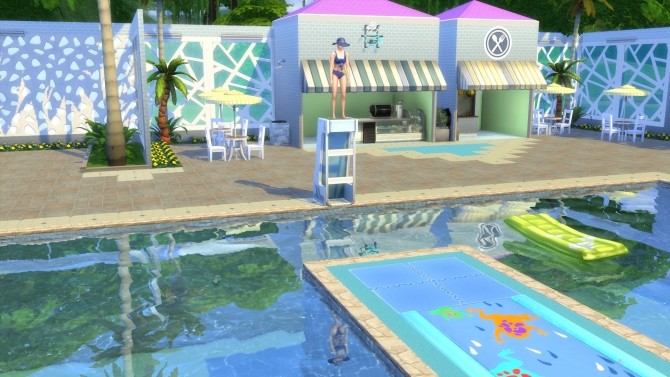 Sims 4 Super Splash Water Park by Snowhaze at Mod The Sims