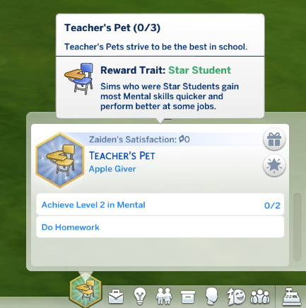 Sims 4 Teachers Pet Aspiration by jackboog21 at Mod The Sims