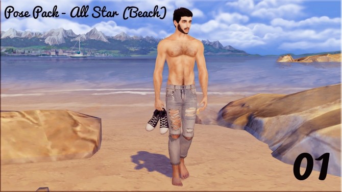 Sims 4 High tops ACC + Pose Pack at Victor Miguel