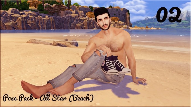 Sims 4 High tops ACC + Pose Pack at Victor Miguel