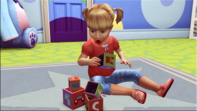Sims 4 Toddler pacifier ACC at Victor Miguel