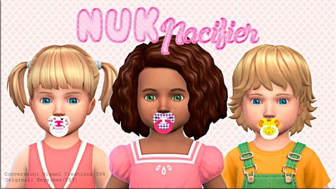 Sims 4 NUK Pacifier ACC at Victor Miguel