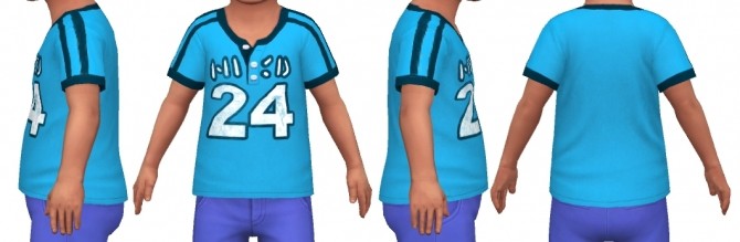 Sims 4 Sports Henley for Toddlers by VentusMatt at Mod The Sims