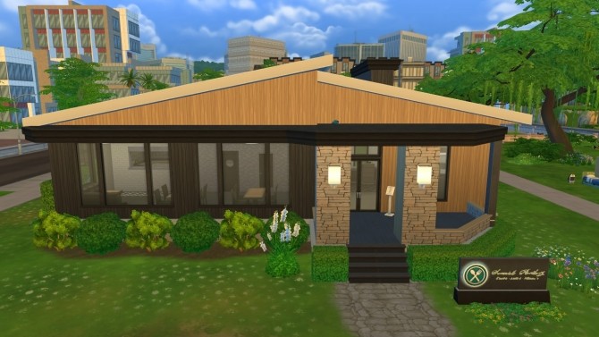 Sims 4 The Black Garden house by terrifreak at Mod The Sims