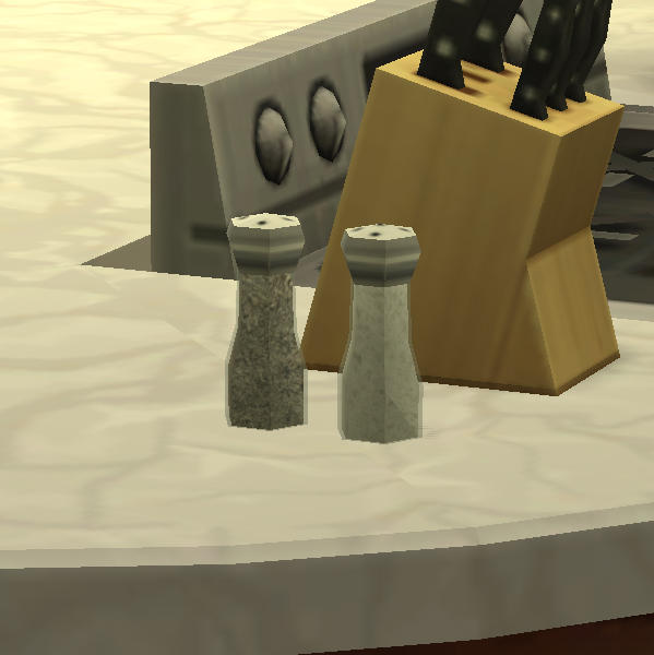 Sims 4 Salt and Pepper Shakers by pickleddeer at Mod The Sims