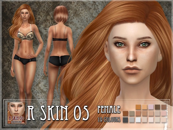 Sims 4 R skin 5 female by RemusSirion at TSR