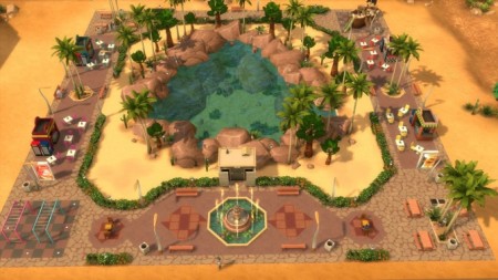 Park Agaves Lagoon by JessCriss at Mod The Sims