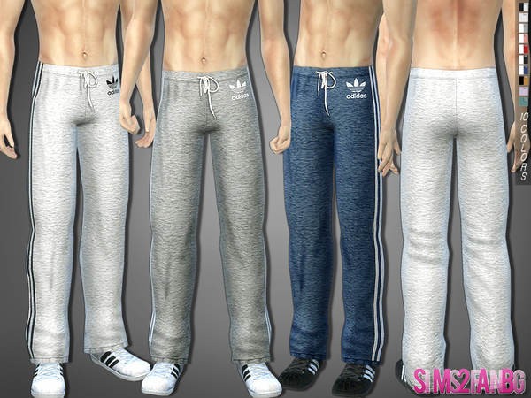Sims 4 288 Athletic pants by sims2fanbg at TSR
