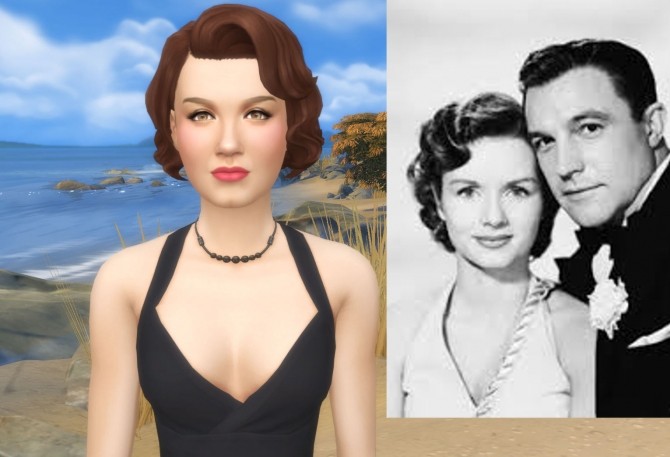 Sims 4 Debbie Reynolds by Snowhaze at Mod The Sims