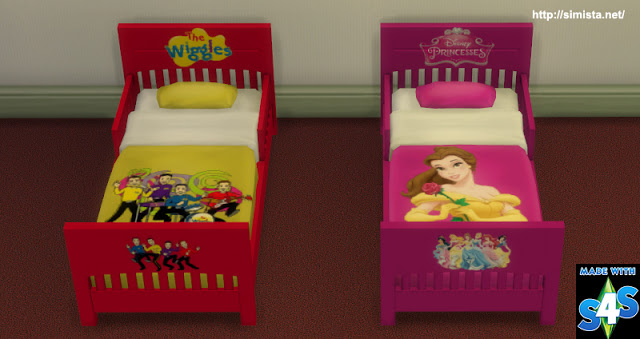 Sims 4 Toddling Toddler Bed at Simista