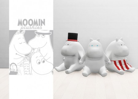 Moomin Plushies at Waekey
