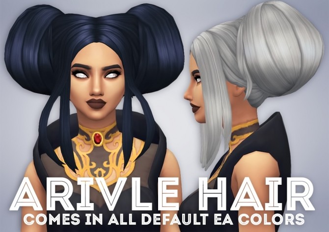 Sims 4 Arivle Hair at Ivo Sims