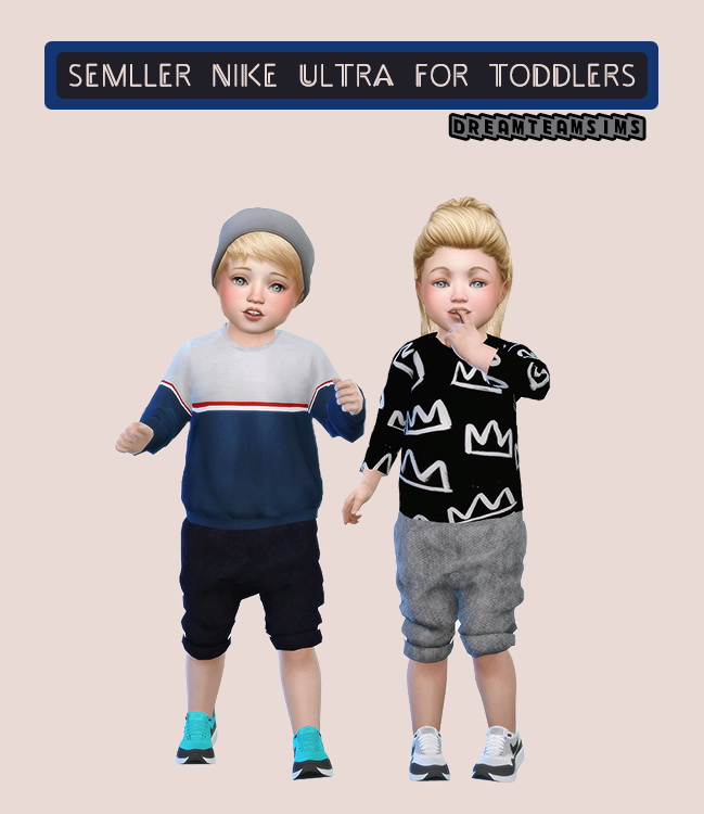 Sims 4 Semllers Sneakers Ultra for Toddlers at Dream Team Sims