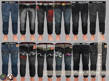 Giruto14 jeans Toddler version at Studio K-Creation » Sims 4 Updates