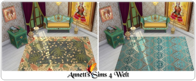 Sims 4 India Rugs at Annett’s Sims 4 Welt