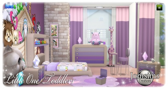 Sims 4 Little One Toddlers Bedroom at Jomsims Creations