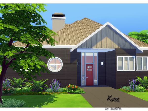 Sims 4 Kona house by Degera at TSR