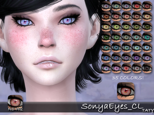 Sims 4 Sonya Eyes CL by tatygagg at TSR