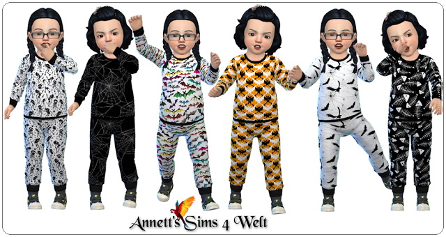 Sims 4 Toddlers Vampire Jogger at Annett’s Sims 4 Welt