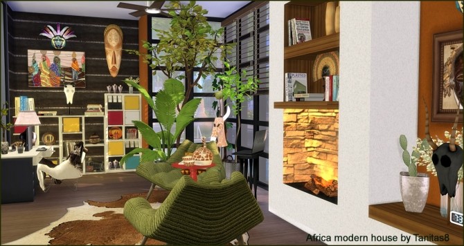 Sims 4 Africa modern house at Tanitas8 Sims