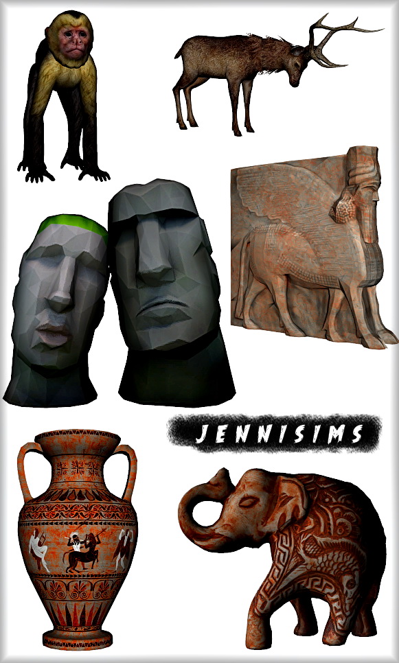 Sims 4 Decoratives Vol 38 (6 items) at Jenni Sims