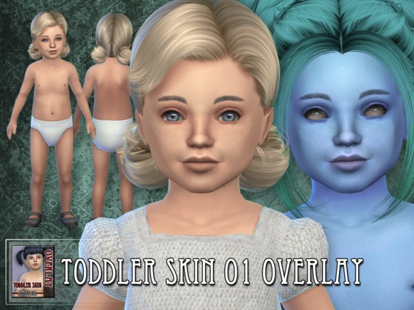 Sims 4 Toddler skin OVERLAY by RemusSirion at TSR