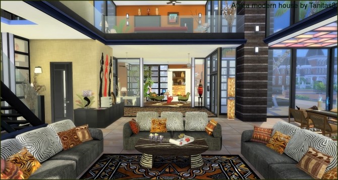 Sims 4 Africa modern house at Tanitas8 Sims