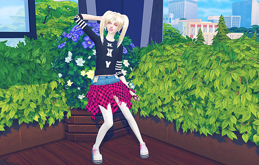 Sims 4 Asymmetrical Skirts at Studio K Creation