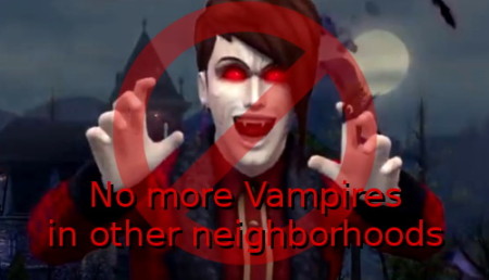 Neighborhood Protection No Vampires by Tanja1986 at Mod The Sims
