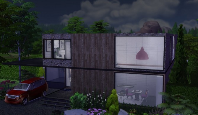 Sims 4 House of wood by patty3060 at Mod The Sims